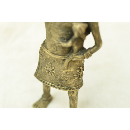 Ormolu ✺ Dhokra Tribal Women { 2 }