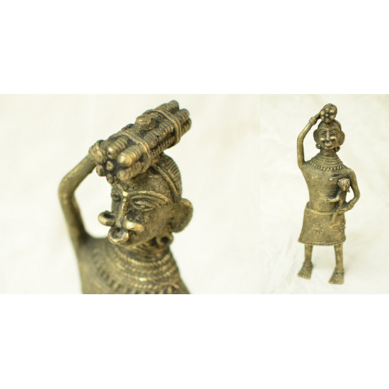 Ormolu ✺ Dhokra Tribal Women { 2 }