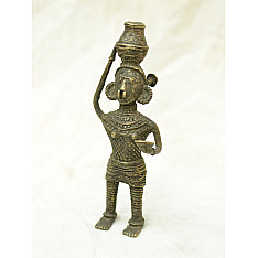 Ormolu ✺ Dhokra Tribal Women { 4 }