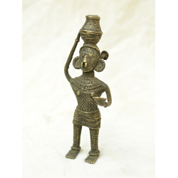 Ormolu ✺ Dhokra Tribal Women { 4 }