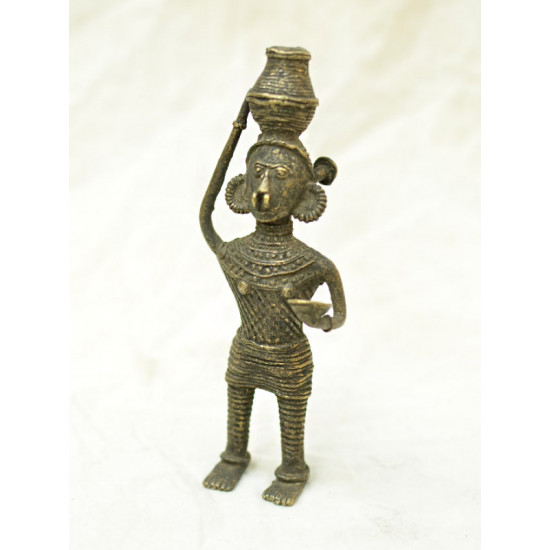 Ormolu ✺ Dhokra Tribal Women { 4 }