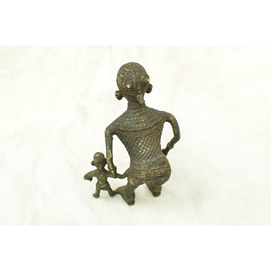 Ormolu ✺ Dhokra Tribal Women { 7 }