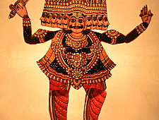 Tell Tale ♣ Leather Puppets ♣ Lankapati Ravana { 12 }