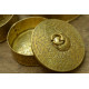 handmade brass mukhvas box with tray