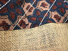 Getting carried away ~ Handmade Jute bag ~ 1