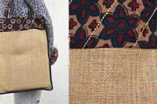 Getting carried away ~ Handmade Jute bag ~ 2