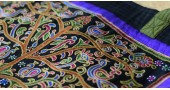 Ahir embroidery ~ Raw silk carry bag