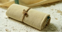 Swavalamban ◉ Handwoven ◉ Cotton single bedsheet 1