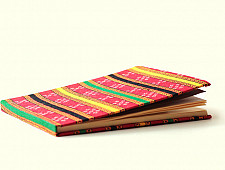 Mashru Striped~ruled yellow pages