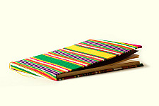 Mashru Striped (Multi Colour) ~ Ruled yellow pages Diary