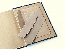 Whispers in pages II ~ Ajrakh letter diary (Blue)