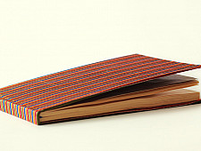 Mashru Striped ~ plain yellow pages Diary