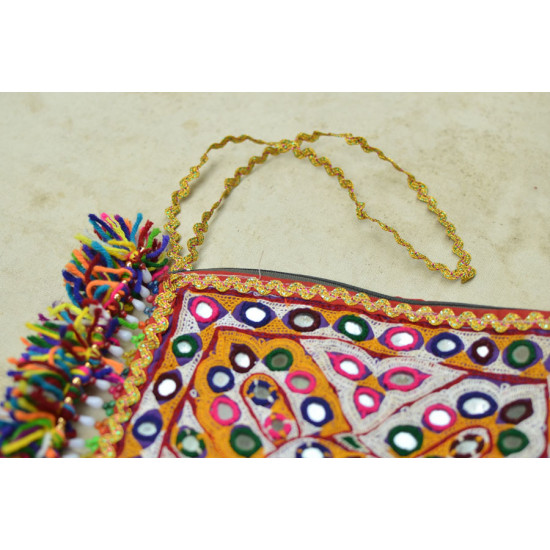 Pieces of Sindh ❂ Hand Embroidered Bag ❂ 92