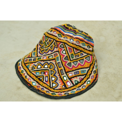 Pieces of Sindh ❂ Hand Embroidered Cap ❂ 94