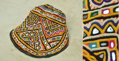 Pieces of Sindh ❂ Hand Embroidered Cap ❂ 94