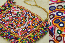 Pieces of Sindh ❂ Hand Embroidered Bag ❂ 92