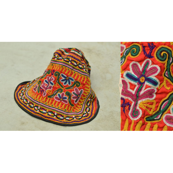 Pieces of Sindh ❂ Hand Embroidered Cap ❂ 95