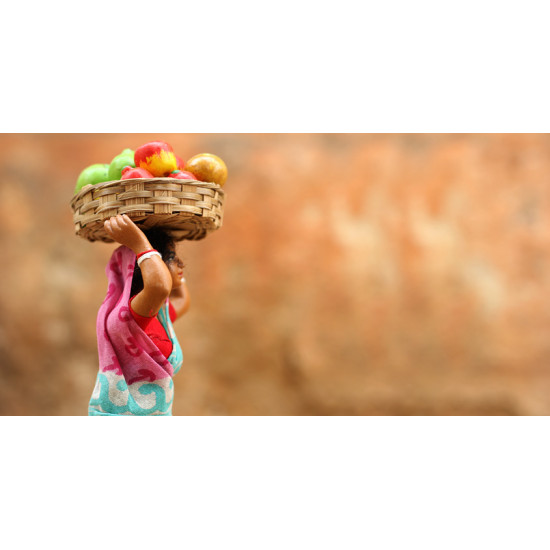 गुड़ियावाला ❤ Clay Dolls ❤  Vegetable seller C