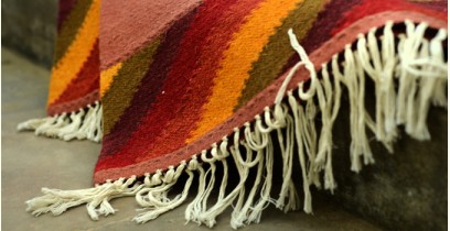 Woolen rugs ~ Lanes of Paddy(4'X6')
