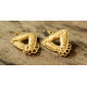 Sikki earrings ~ auric triangles