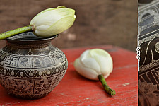 Antiquities from Khajuraho ✳ Lota - Shiva . Krishna ✳ 2