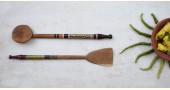 Rangavali ✼ Kutch lacquer ladles { Set of two } ✼ { 7 }
