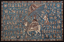 Sacred cloth of the Goddess - 1 ( 46" X 30" )