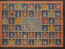 Sacred cloth of the Goddess - 4 ( 36" X 26" )