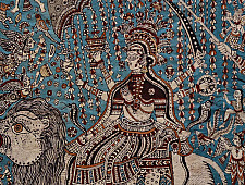 Sacred cloth of the Goddess - 1 ( 46" X 30" )