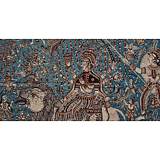 Sacred cloth of the Goddess - 1 ( 46" X 30" )