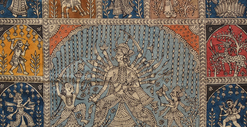 Sacred cloth of the Goddess - 4 ( 36 X 26 )