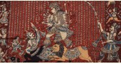 Sacred cloth of the Goddess - Durga Mata & Mahishasura ( 25 X 20 )