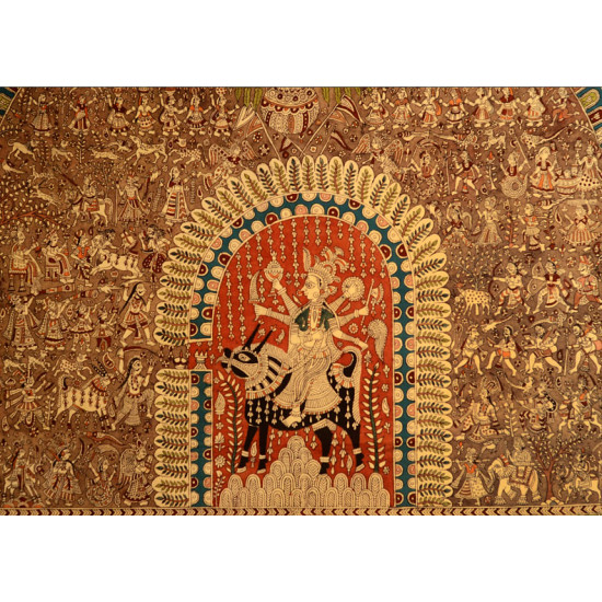 Sacred cloth of the Goddess- Maledi mata and Bahuchara mata ( 45X57 )