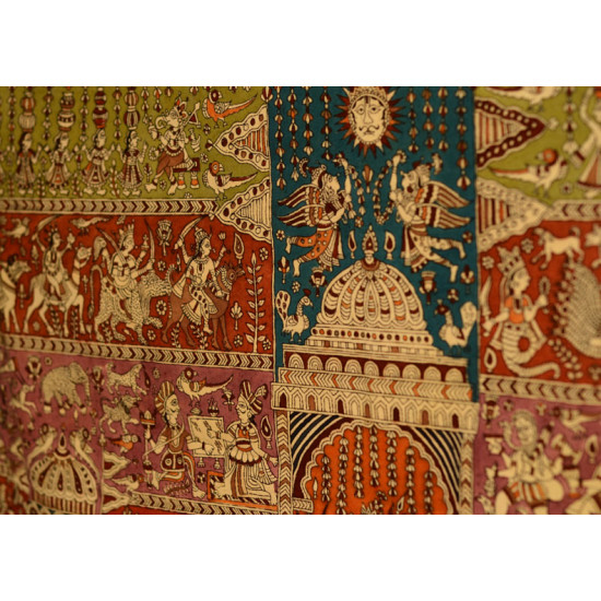 Sacred cloth of the Goddess- Maledi mata and Bahuchara mata ( 45X57 )