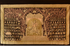 Sacred cloth of the Goddess- Vishat mata ( 64" X41" )