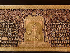 Sacred cloth of the Goddess- Vishat mata ( 64" X41" )