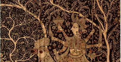 Sacred cloth of the Goddess- Bahuchara Mata ( 58"X42" )