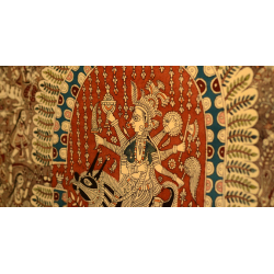 Sacred cloth of the Goddess- Maledi mata and Bahuchara mata ( 45"X57" )