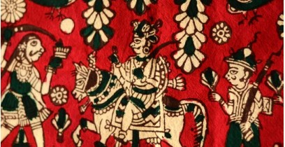 Sacred cloth of the Goddess- Veer maharaj (25''X15'')