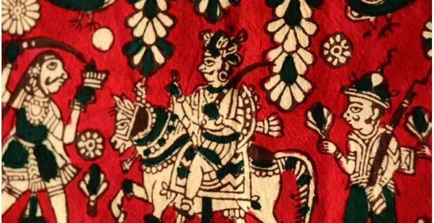 Sacred cloth of the Goddess- Veer maharaj (25X15)