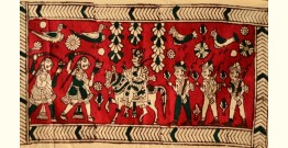 Sacred cloth of the Goddess- Veer maharaj (25''X15'')