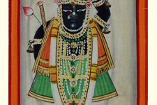 Miniature painting ~ Srinath ji ~ { 1 }