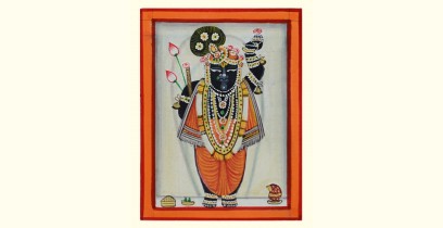 Miniature painting ~ Srinath ji ~ { 12 }