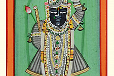 Miniature painting ~ Srinath ji ~ { 15 }