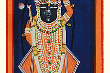 Miniature painting ~ Srinath ji ~ { 17 }
