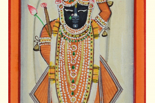 Miniature painting ~ Srinath ji ~ { 19 }