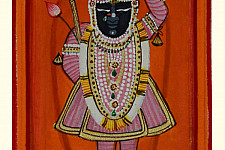 Miniature painting ~ Srinath ji ~ { 2 }