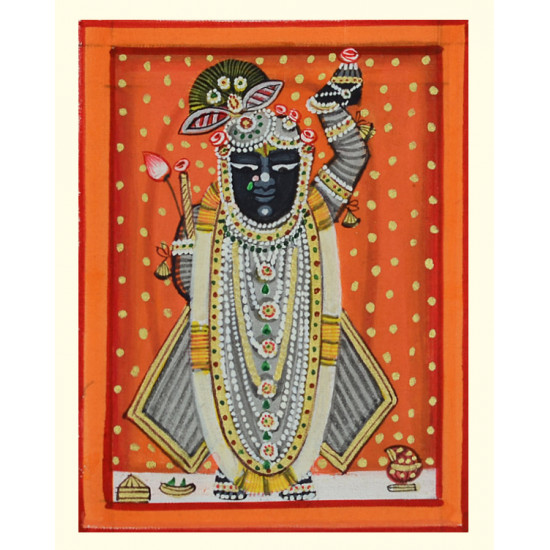 Miniature painting ~ Srinath ji ~ { 23 }