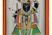 Miniature painting ~ Srinath ji ~ { 3 }