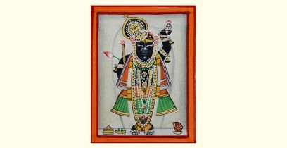 Miniature painting ~ Srinath ji ~ { 3 }